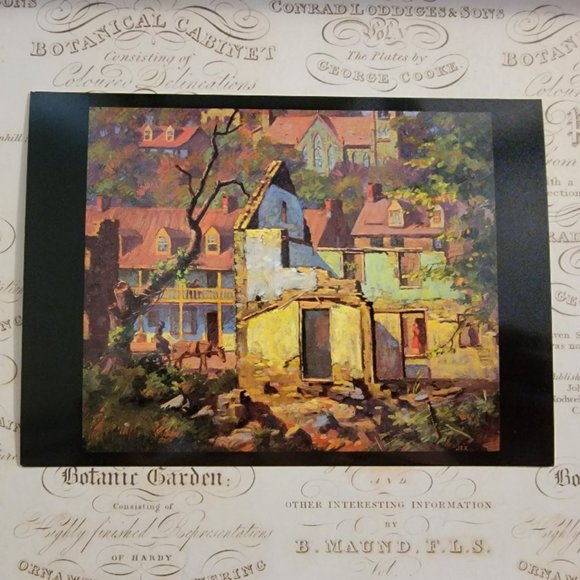 Vintage Pack of 18 Postcards - Harpers Ferry Paintings - Picture 16 of 16